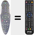Replacement remote control for NTL (ver. 2)
